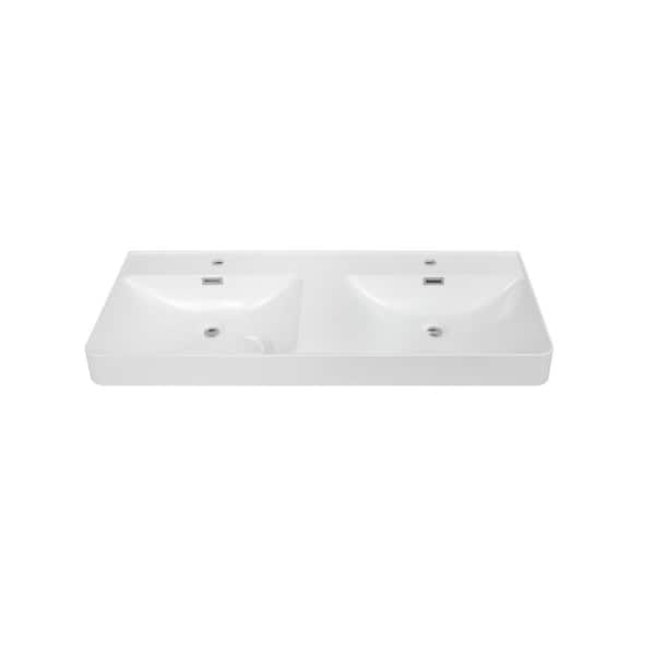 Streamline 47.2 in. Solid Surface Resin K-1711-48 Vanity Top