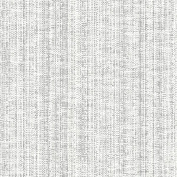 A-Street Prints Simon Woven Texture Grey Textured Paper Wallpaper Sample
