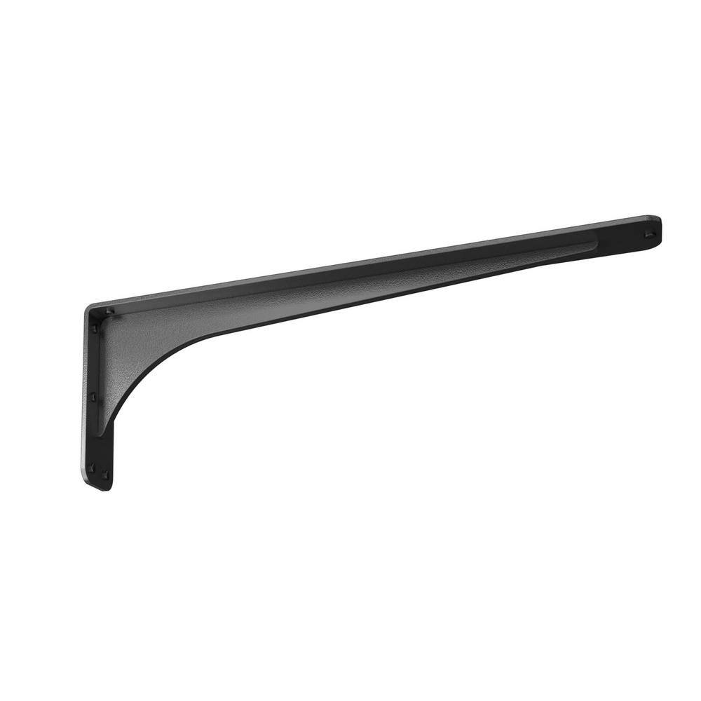 Gladiator 21 in. L Black Steel Heavy Duty Floating Shelf Bracket price history on PriceWatchPro