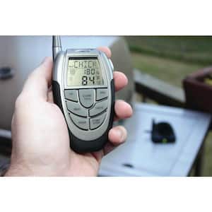 Remote Digital Meat Temperature Gauge with Stainless Steel Probe
