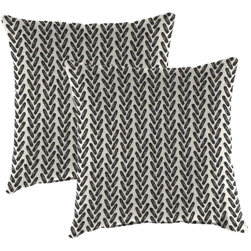 Jordan Manufacturing 16 in. L x 16 in. W x 4 in. T Outdoor Throw Pillow