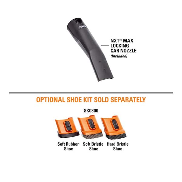 RIDGID - 2-1/2 in. NXT Max Locking Car Nozzle Accessory Shop Vacuum Attachment for RIDGID NXT Wet Dry Vacs Hoses and Wands