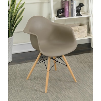 Morven Light Brown Wood Dining Arm Chairs (Set of 2)