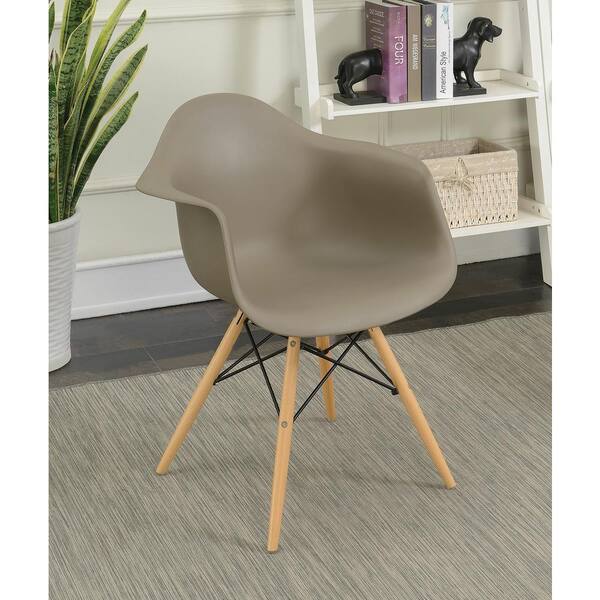 Morven Light Brown Wood Dining Arm Chairs (Set of 2)