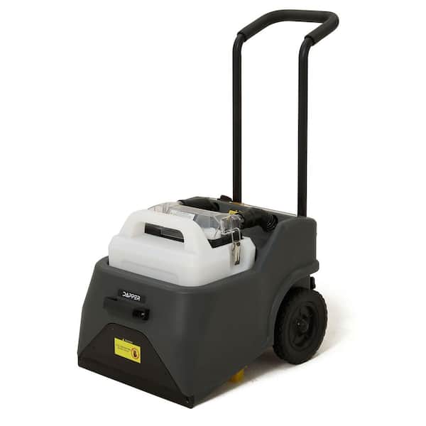 3-in-1 Commercial Upright Corded Carpet Cleaner Restoration Machine with Deep Combing, Extraction & 160°F Heated Drying