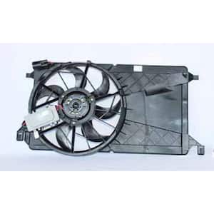 Dual Radiator and Condenser Fan Assembly 2004-2009 Mazda 3 2.3L 2.0L