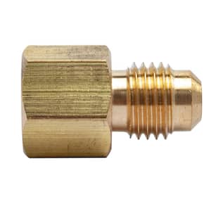 1/4 in. OD Flare x 1/8 in. FIP Brass Adapter Fitting (5-Pack)