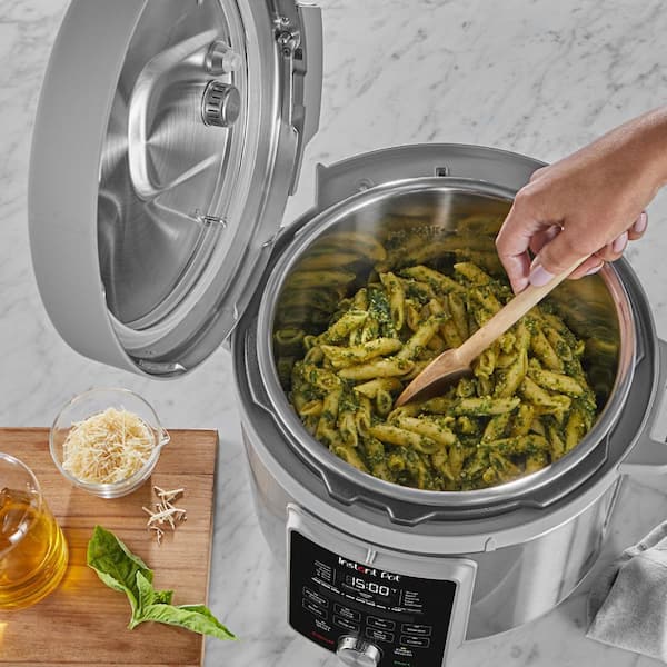 Instant Pot Silver 8 qt. Stainless Steel Duo Plus Multi-Use