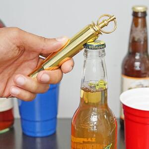 .50 Cal with Metal Keychain Style Bottle Opener