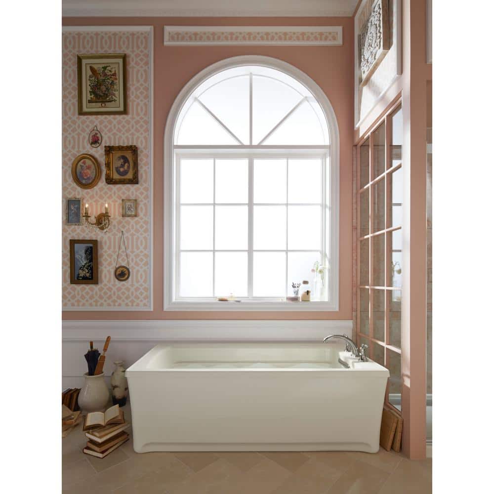 Devonshire Elegant Double Handle Brass Roman Tub Faucet
