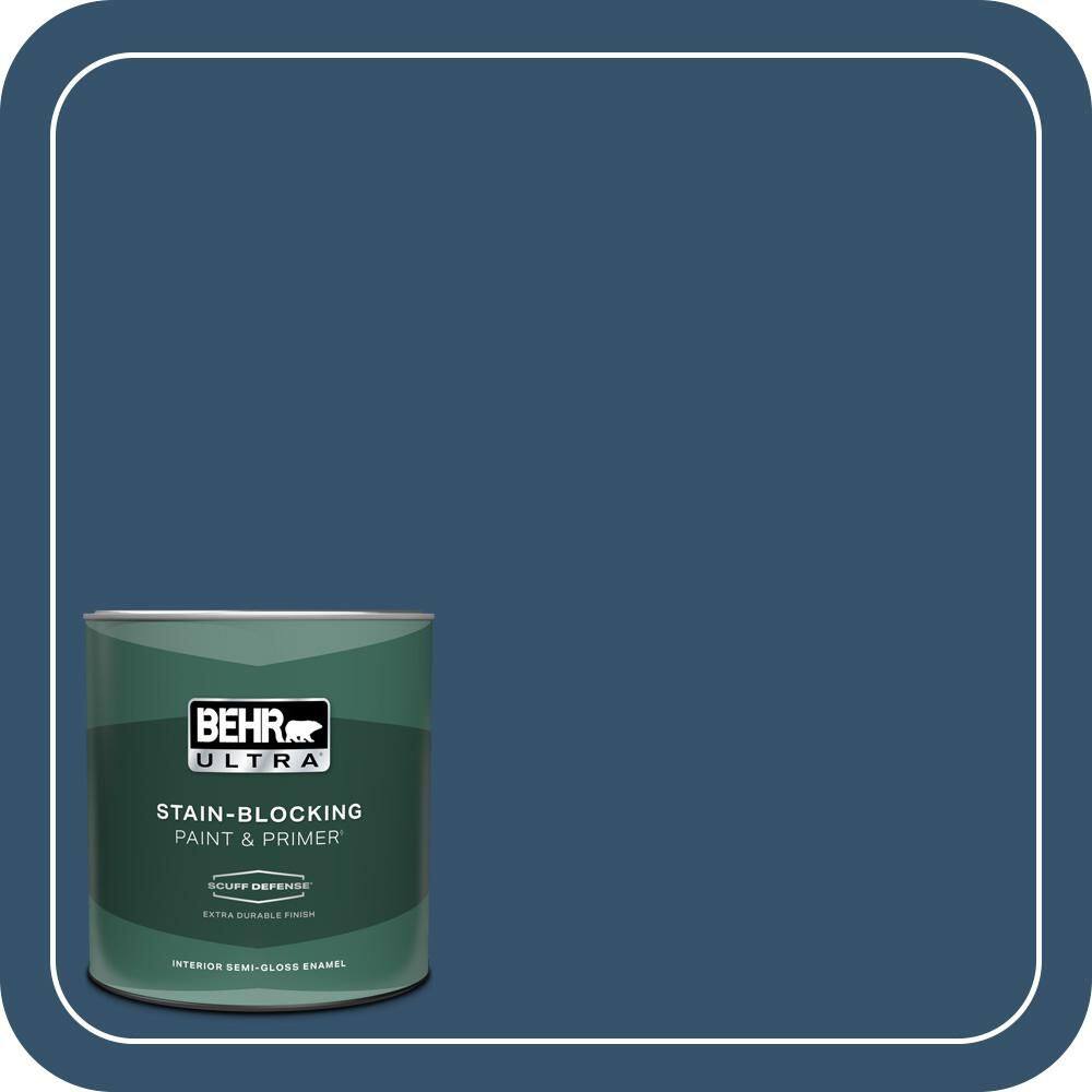1 qt. #MQ5-58 Velvet Rope Extra Durable Semi-Gloss Enamel Interior Paint & Primer price history on PriceWatchPro