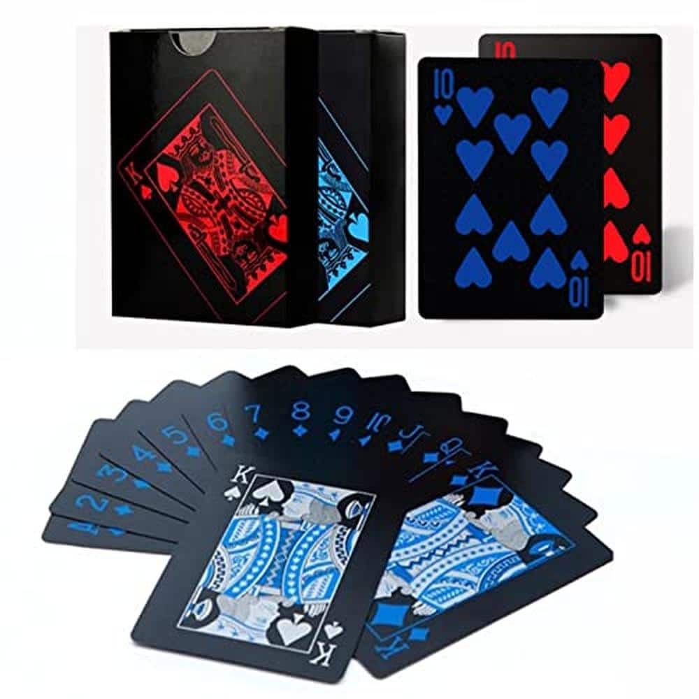 Waterproof Flexible PVC Playing Cards 2-Pack 54 Cards Per Deck