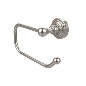 Waverly Place Collection European Style Single Post Toilet Paper Holder in Satin Nickel