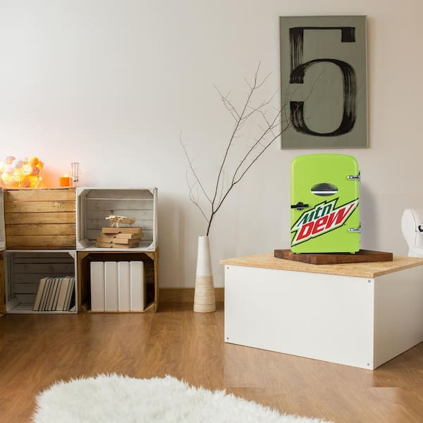 6.85 in., 3 cu. ft., 6 Can Mountain Dew Themed Retro, Mini