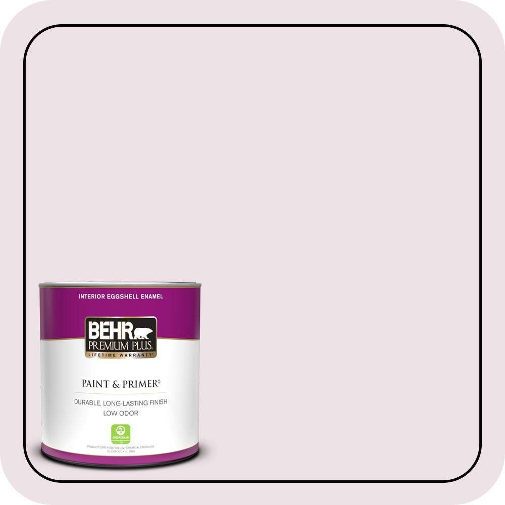 1 qt. #670C-2 Petal Dust Eggshell Enamel Low Odor Interior Paint & Primer price history on PriceWatchPro