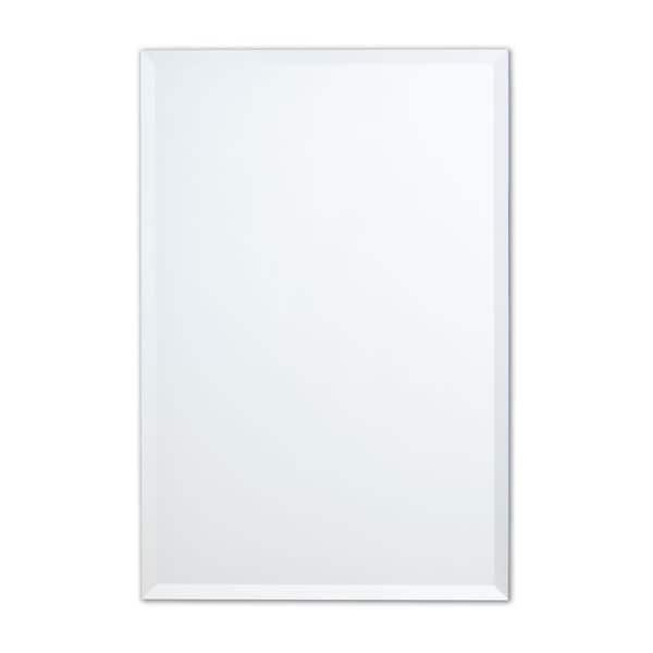 Better Bevel 20 In W X 28 H, Mirror With Beveled Edge Cut