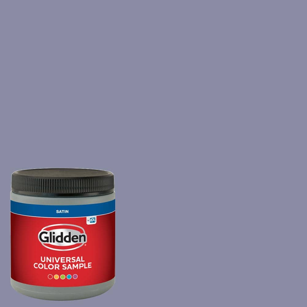 Glidden 8 oz. PPG1169-5 Violet Verbena Satin Interior Paint Sample