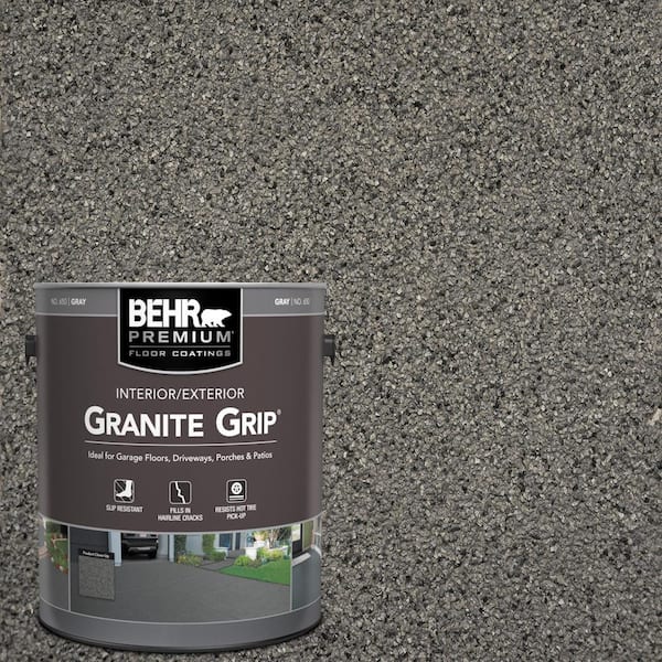 1 gal. #GG-18 Mission Olive Decorative Flat Interior/Exterior Concrete Floor Coating