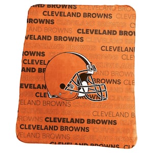 Cleveland Browns Multi-Colored Classic Fleece Throw