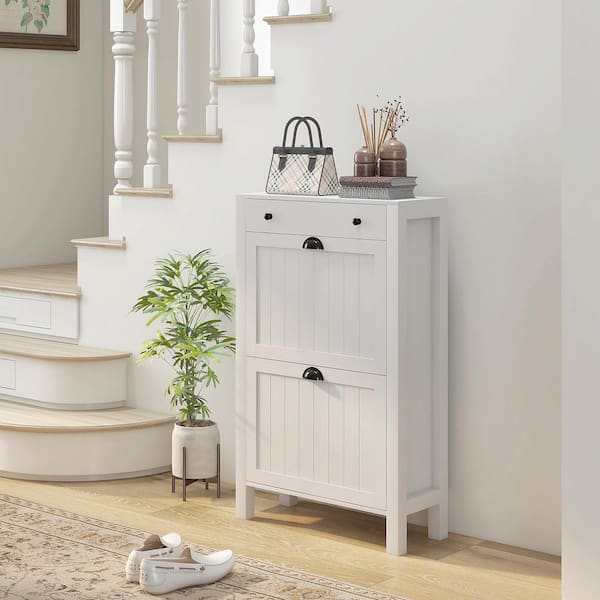 Boss Tall Storage Cabinet Gray - Room & Joy