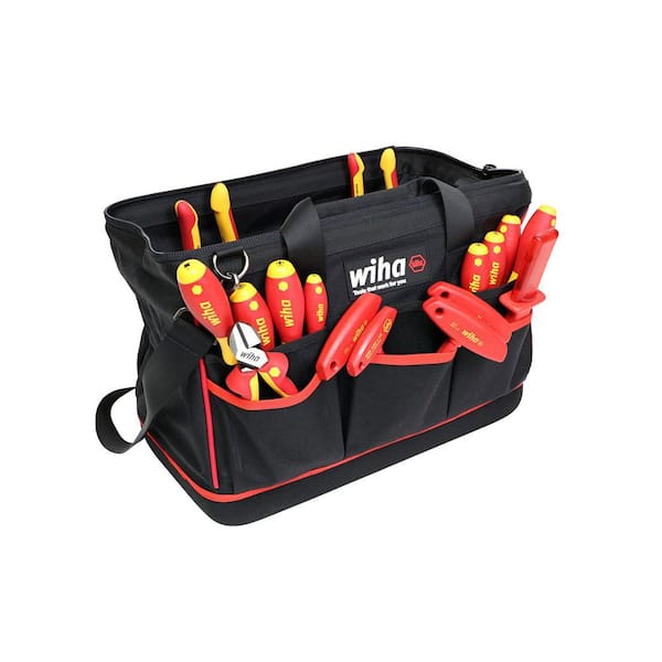 Wiha 1000-Volt Insulated Pliers Cutters and Screwdriver Set (22