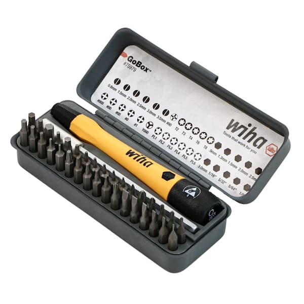 GoBox Electronics ESD Precision Micro Bit Set (36-Piece)