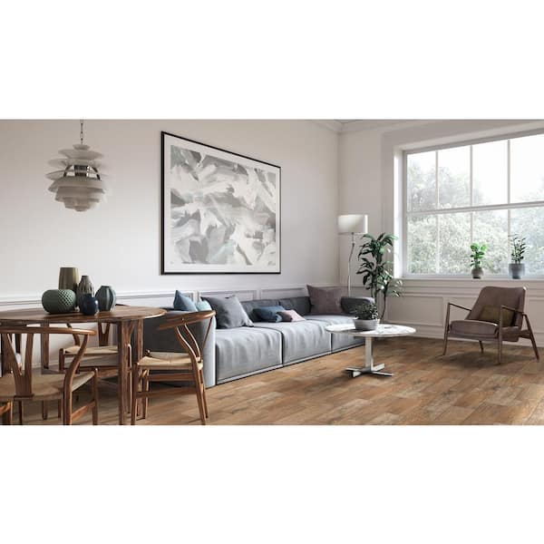 MSI Duttonwood Beige 7 in. x 20 in. Matte Ceramic Floor and