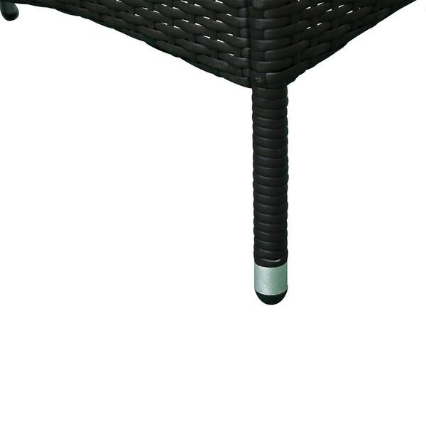 Outsunny Grey Lightweight Plastic Rattan Wicker Outdoor Lounge Chair With White Cushion 2 Piece 01 0594 The Home Depot Outsunny Grey Lightweight Plastic, Lightweight Outdoor Furniture
