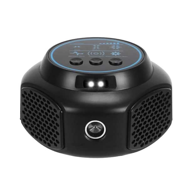 Misopily 8-Watt Ultrasonic Indoor/Outdoor Mice Repellent Rodent Repeller with 3-Modes and 2-Strobe, Black