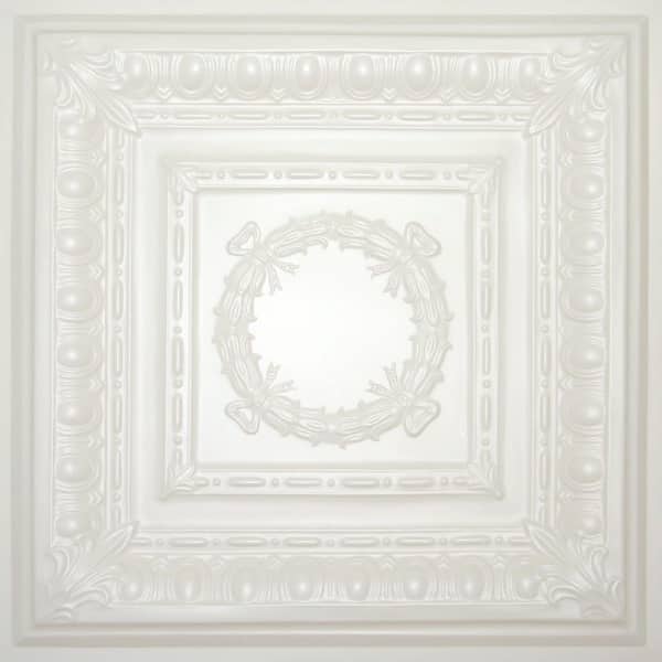 Ceilume Empire Sand 2 ft. x 2 ft. Lay-in or Glue-up Ceiling Panel (Case of 6)