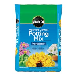 Moisture Control Potting Mix 25 qt. For Container Plants, Protects Against Over- and Under-Watering