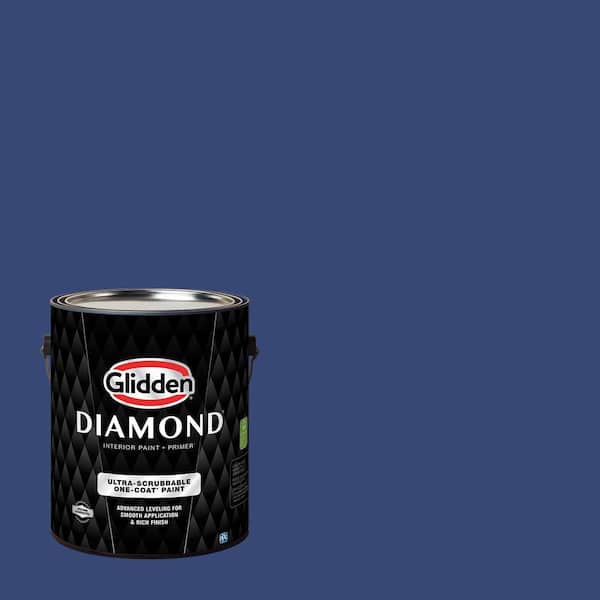 1 gal. PPG1166-7 Daring Indigo Ultra-Flat Interior Paint with Primer