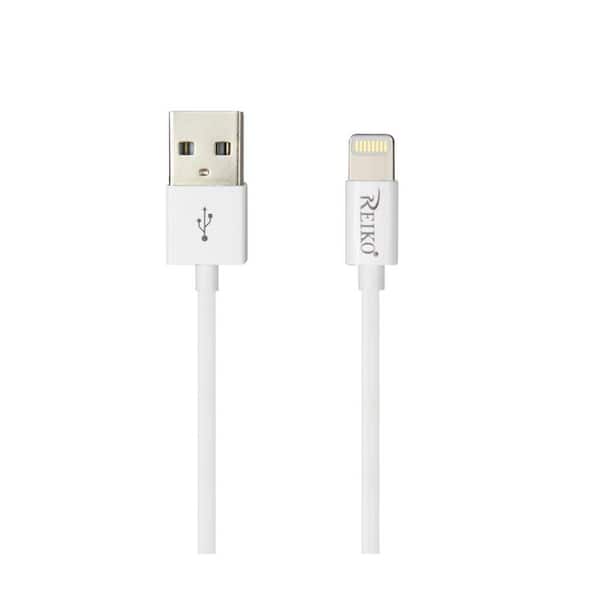 REIKO iPhone 6/6S Apple Cable in White