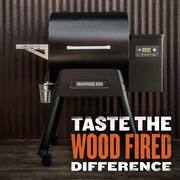 Ironwood 650 Wifi Pellet Grill and Smoker in Black