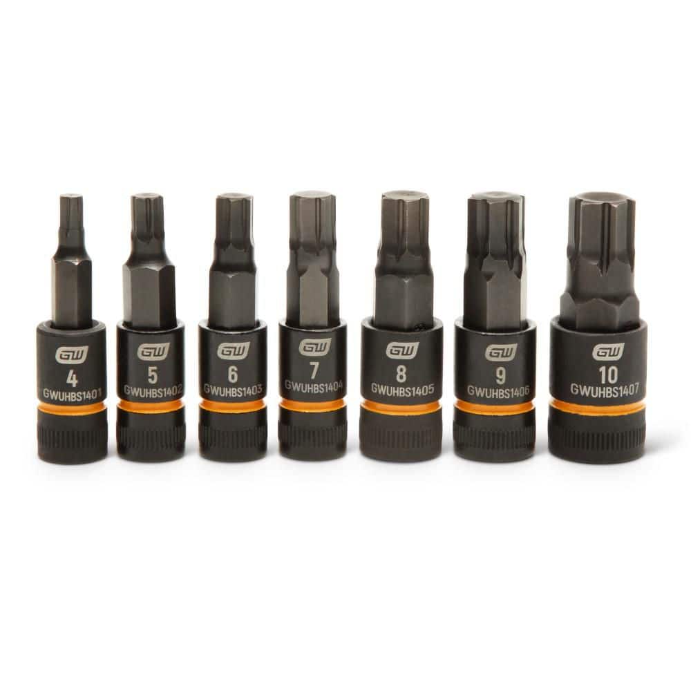 1/4 in. Drive Metric Impact Bi-directional Hex Bit Socket Set (7-Piece) price history on PriceWatchPro