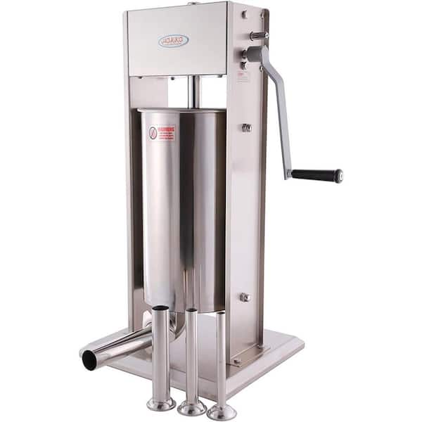Unbranded 25 lb./12 in. L Sausage Stuffer 2-Speed Stainless Steel Vertical Sausage Maker