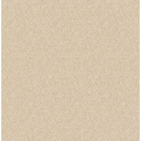 Judd Wheat Chevron Wallpaper