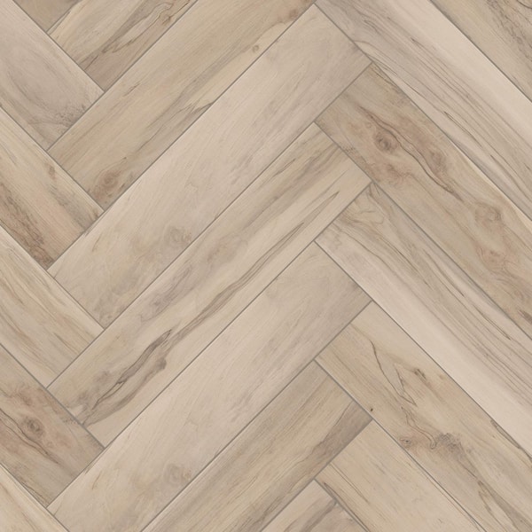Hickory Beige 8 in. x 12 in. Matte Porcelain Tile Sample (0.66 SF/PC)