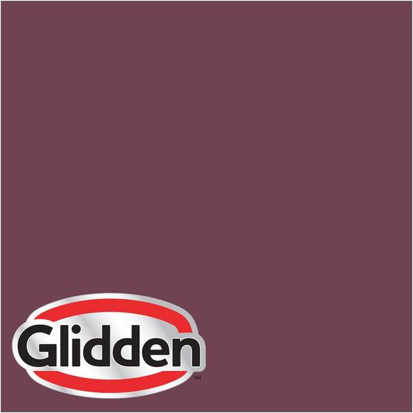 Glidden Premium 1 gal. #HDGR26D Wild Plum Flat Interior Paint with Primer