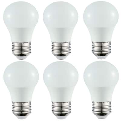 5.5 Watt A15 LED Dimmable ENERGY STAR Refrigerator Appliance Light Bulb in Daylight 5000K (6-Pack)