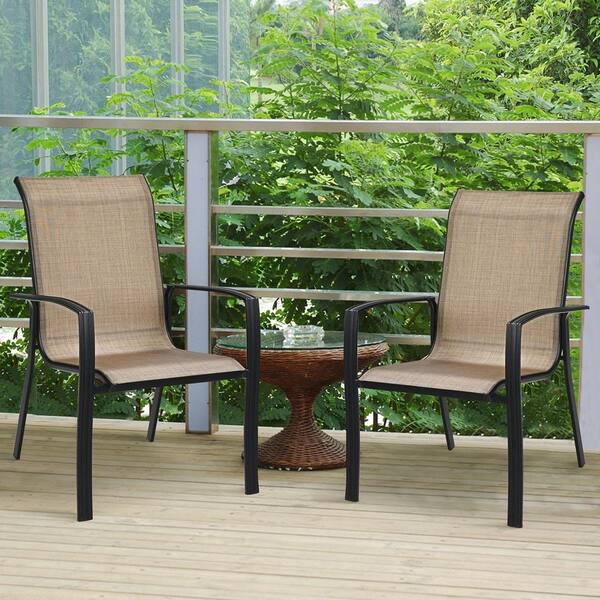 home depot outdoor chairs stackable