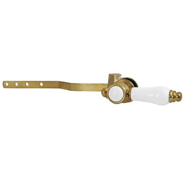 Bel-Air Front Mount Toilet Tank Lever in Brushed Brass
