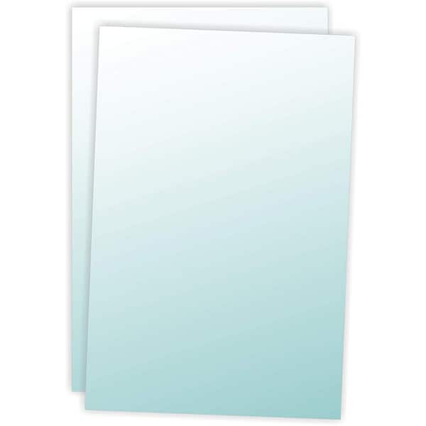 Only Hangers Clear Overlay Lens for Bulletin Holder Poster Sign Stand, 22 in. x 28 in. (1-Pair)