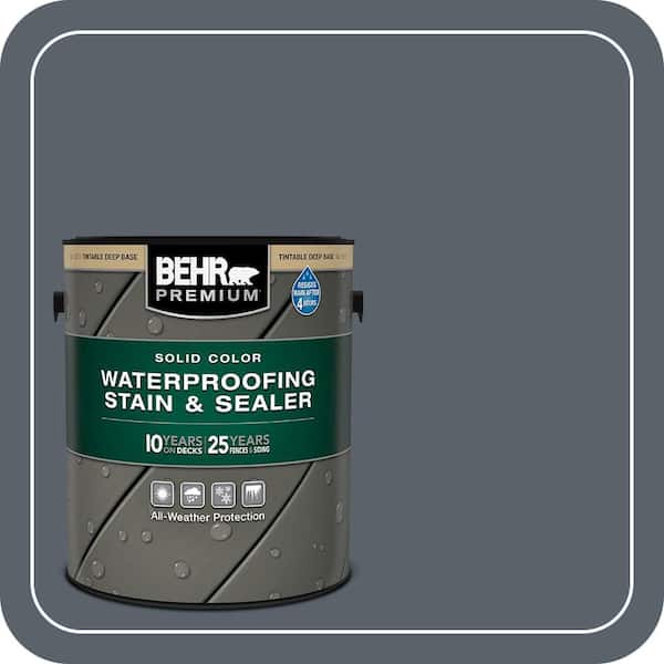 BEHR PREMIUM 1 gal. #N200-5 Woodcraft Solid Color Waterproofing