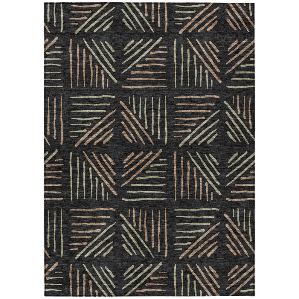 Addison Rugs Chantille Machine Washable Indoor/Outdoor Abstract ACN2413 ...