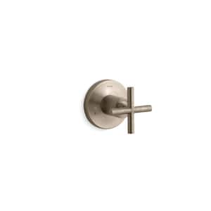 Purist 1-Handle Valve Handle in Brushed Bronze (Valve Not Included)
