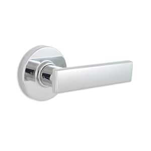 Westwood Bright Chrome Hall/Closet Door Lever with Round Rose