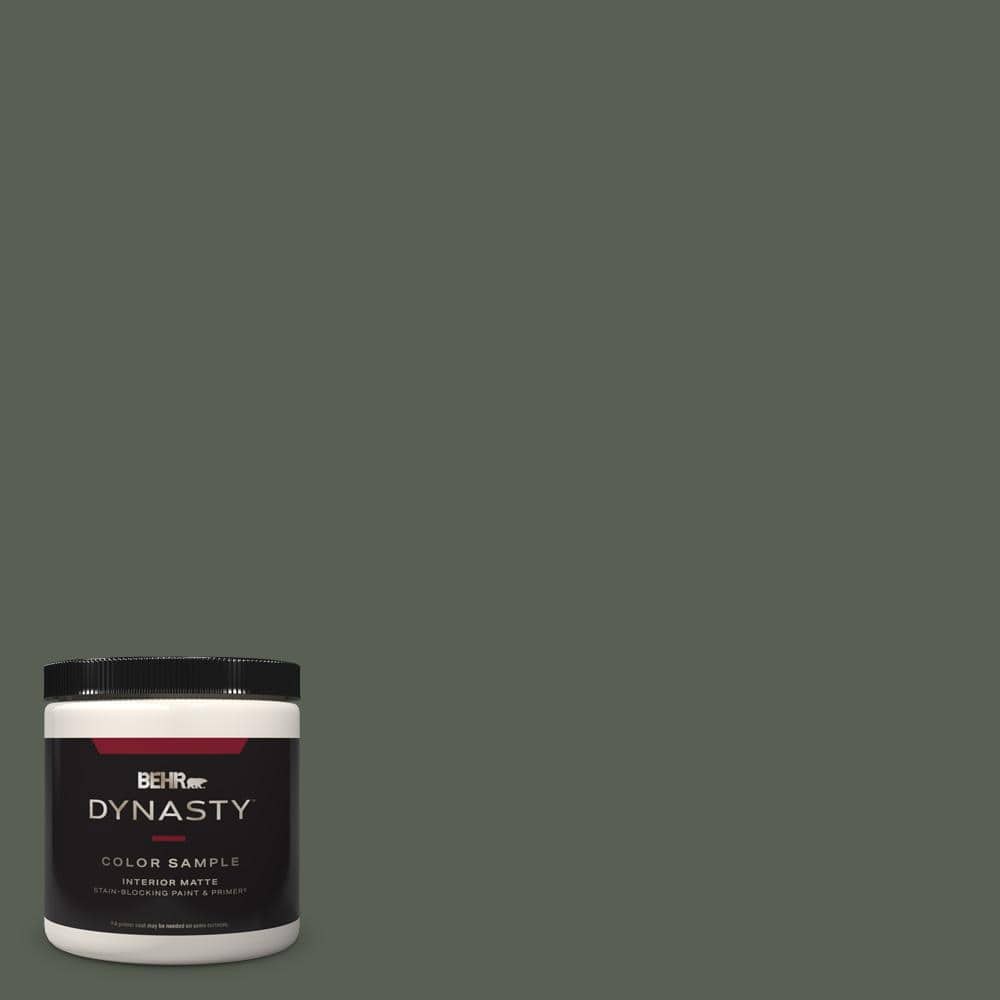 BEHR DYNASTY 8 oz. #PPU10-20 Pastoral Matte Stain-Blocking Interior ...