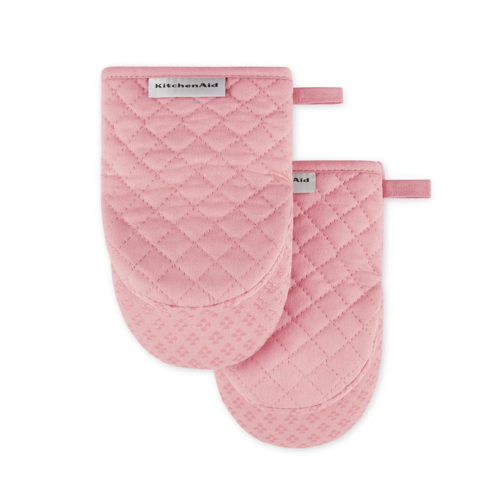 Asteroid Silicone Grip Rose Pink Mini Oven Mitt Set (2-Pack) price history on PriceWatchPro