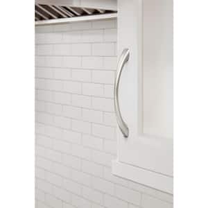 Vaile 5-1/16 in. (128mm) Modern Satin Nickel Arch Cabinet Pull